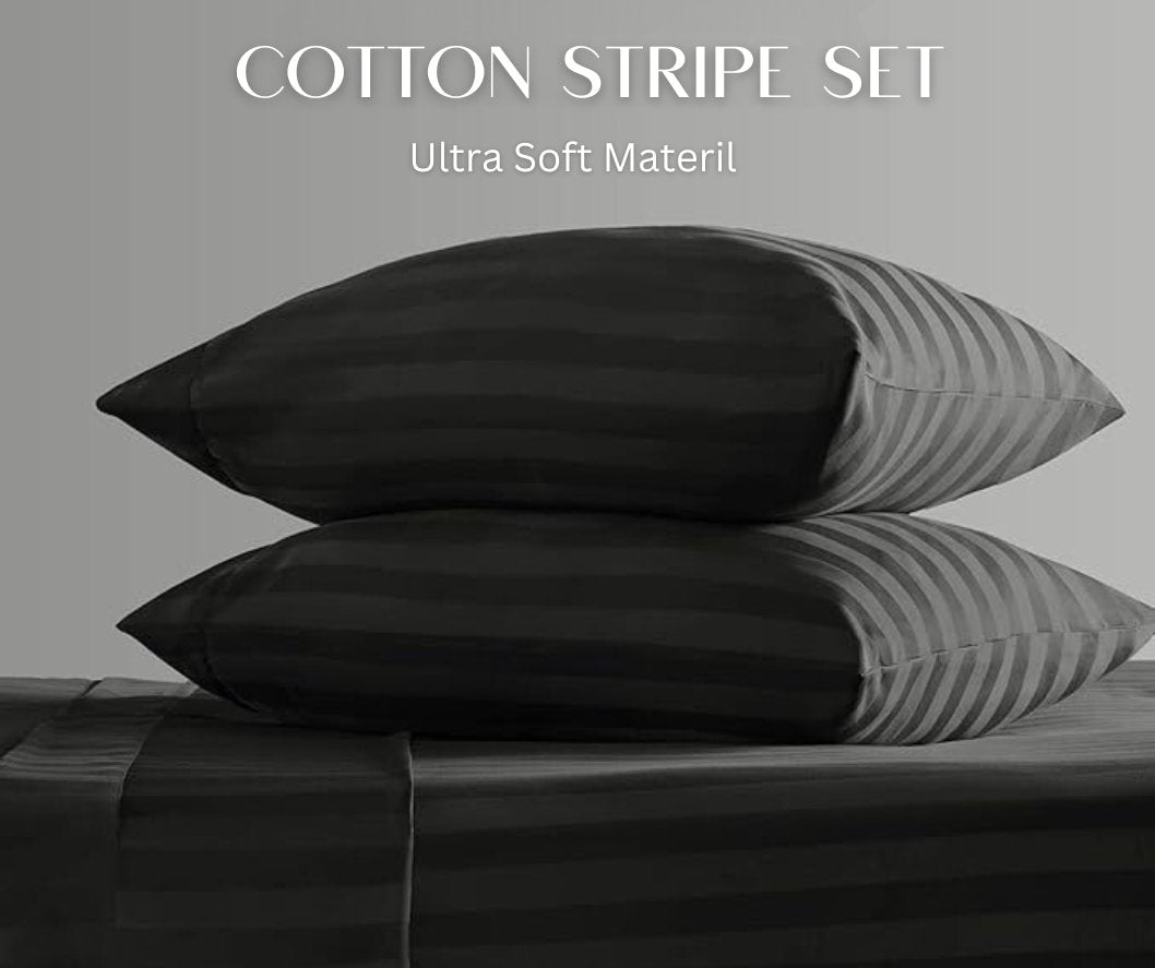 Cotton Stipe Sets