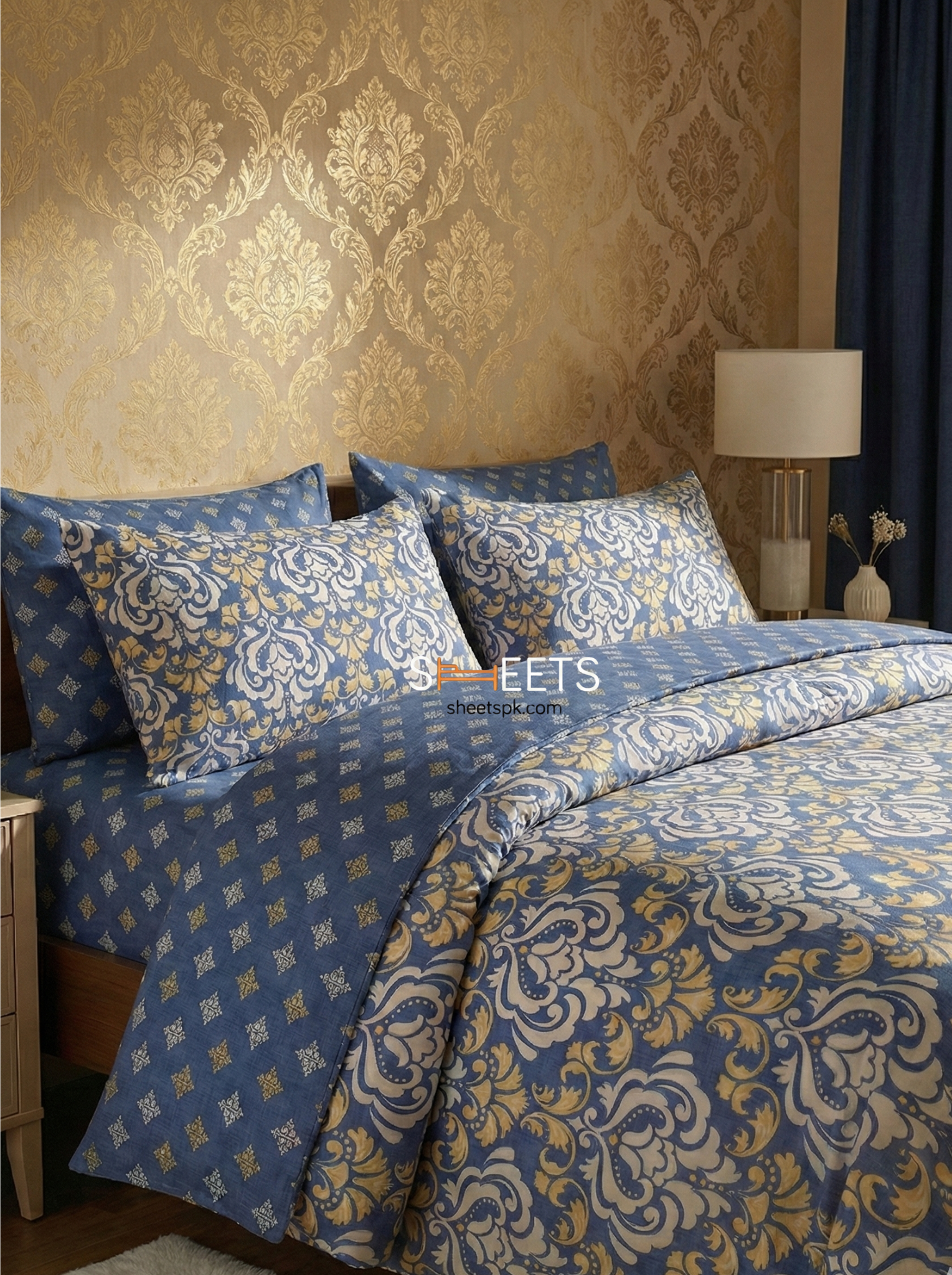 Midnight Sapphire | Comforter Set