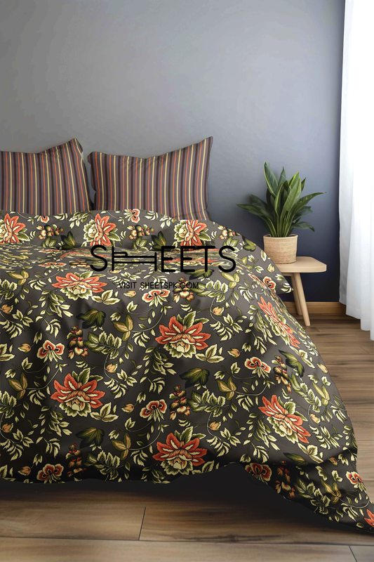 FLOWER DUVET COVER SET