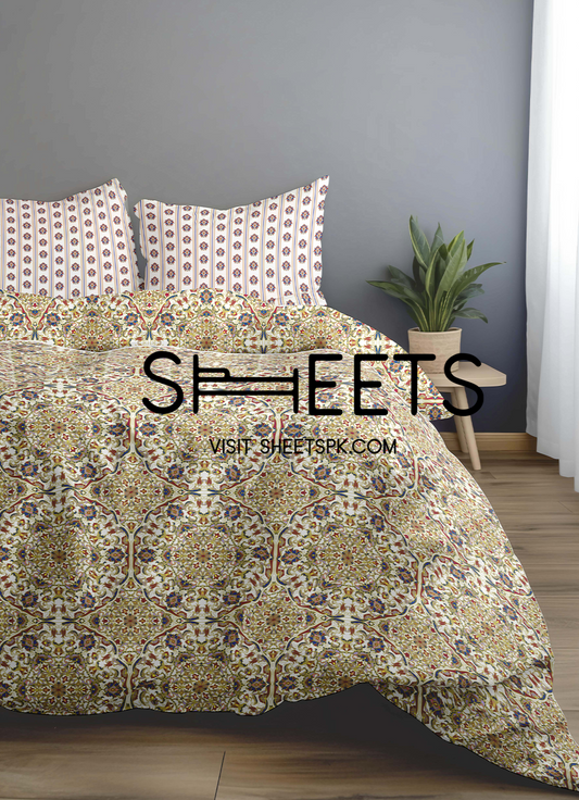 GEOMETRICAL DUVET COVER SET